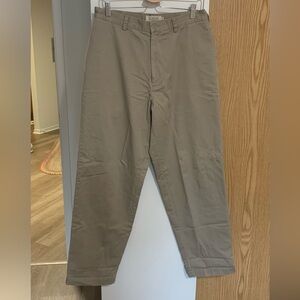 Men's flanel lined Tan Pants